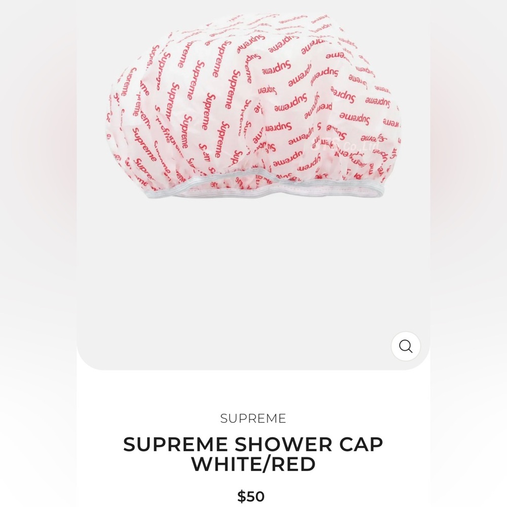 AUTHENTIC Supreme Shower Cap